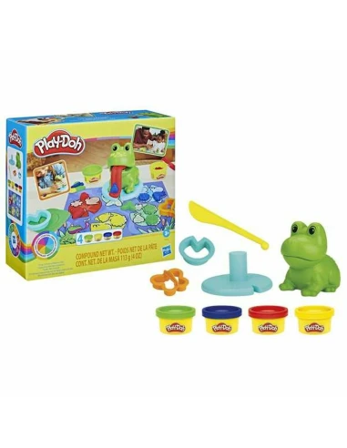 Set di Plastilina Play-Doh Kikker en Kleuren Starters Set