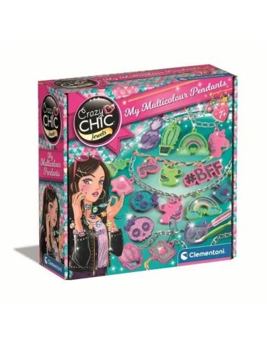 Jewellery Kit Clementoni Crazy Chic Glass beads