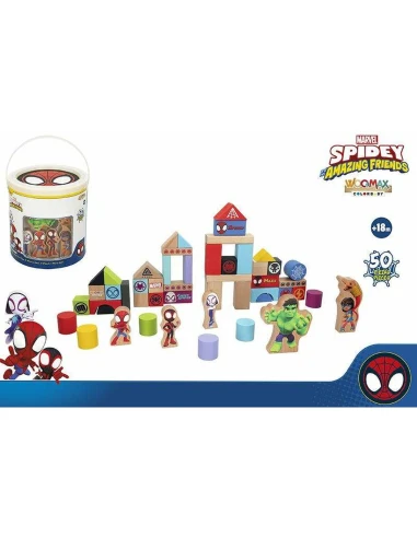 Puzzle di Legno per Bambini Spidey Amazing Friends