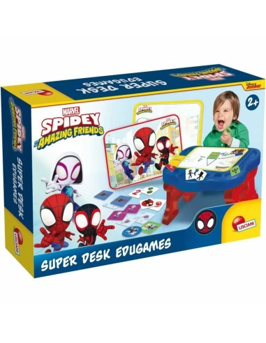 Jeu de société Lisciani Giochi Spidey Super desk (Inglés, Alemán)