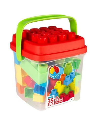 Jeu de construction avec blocs Colorbaby Multicouleur 35 Pièces