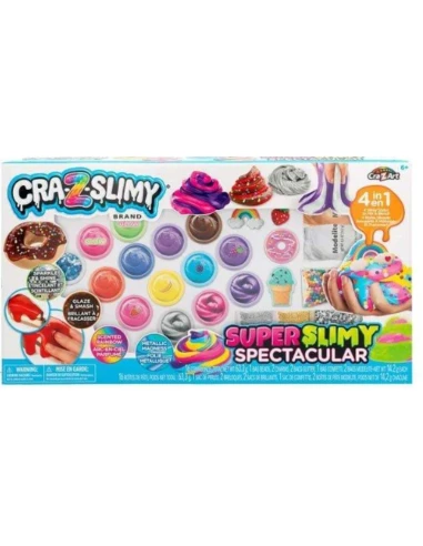 Slime Colorbaby Cra-Z-Slimy 4 en 1 Lot