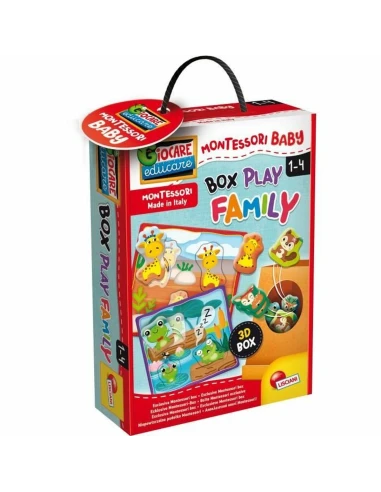 Jouet Educatif Lisciani Giochi Play Family Multicouleur (18 Pièces)