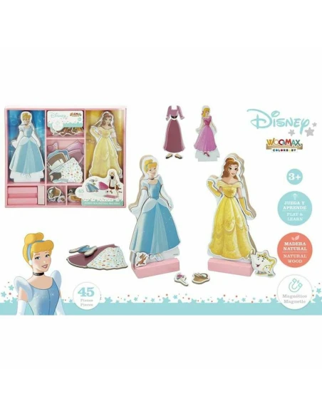 Gioco Educativo Disney 48726 32 x 28 cm Legno