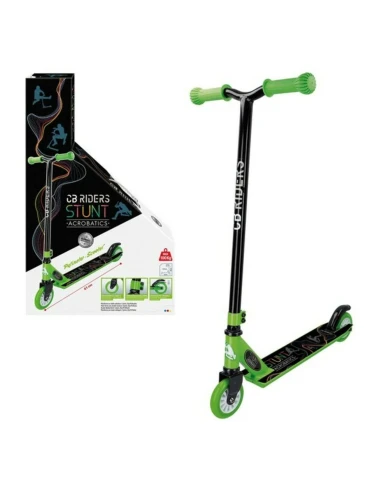 Scooter CB Riders Colorbaby 54065 Black/Green (61 x 37 x 80 cm)