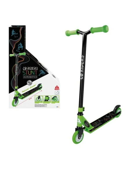 Monopattino Scooter CB Riders Colorbaby 54065 Nero/Verde (61 x 37 x 80 cm)