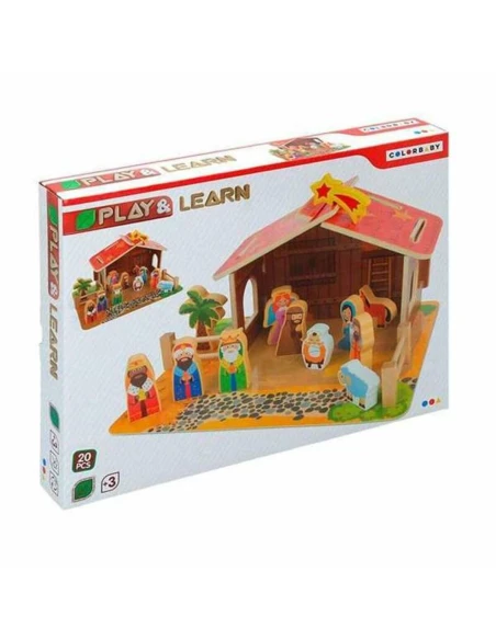 Puppen-Set Colorbaby Nativity Scene 20 Stücke