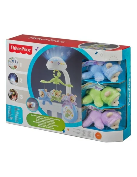 Proiettore Mobile Fisher Price Bianco Multicolore Plastica