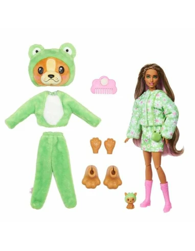 Bambola Barbie CUTIE REVEAL CHIEN GRENOUILLE