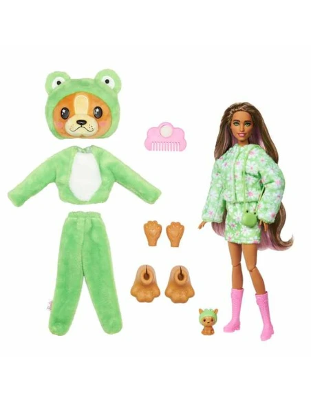 Poupée Barbie CUTIE REVEAL CHIEN GRENOUILLE