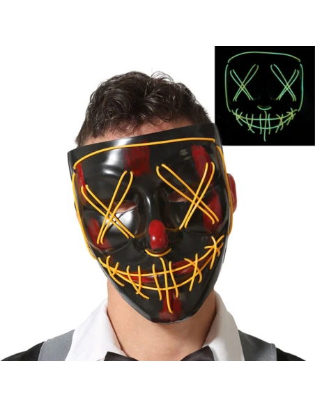 Maschera Halloween Luce