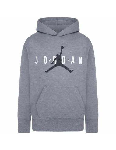 Sweat à capuche enfant Jordan Jordan Jumpman Sustainable Gris