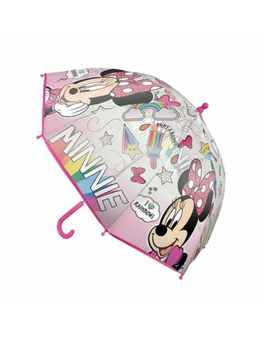 Umbrella Minnie Mouse Pink Metal PoE