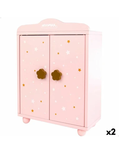 Armoire Woomax Poupées Rose