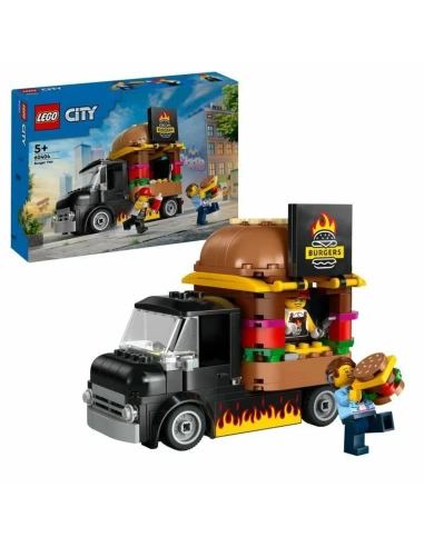 Playset Lego 60404 Hamburger truck