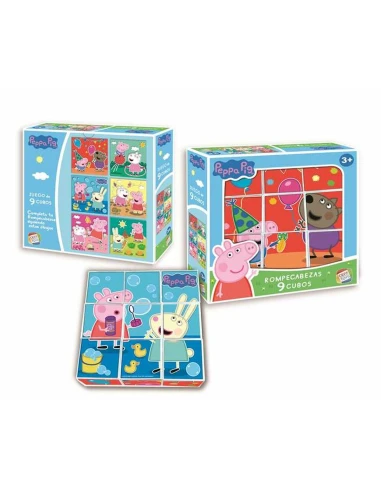 Puzzle Peppa Pig 9 Pezzi 20 x 20 x 5 cm