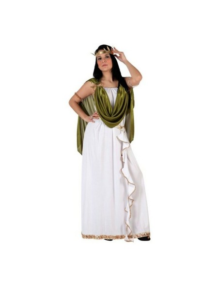 Costume for Adults White Roman Woman 4 pcs