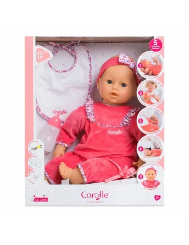 Baby Doll with Accessories Corolle Lila Chérie with sound