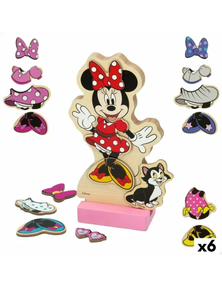 Wooden Game Disney Minnie Mouse