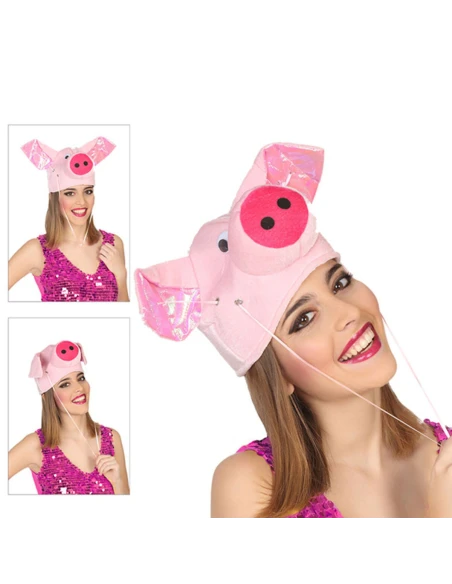 Hat Pig Pink 118945