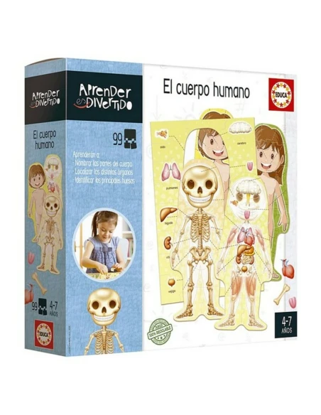 Gioco Educativo El Cuerpo Humano Educa 18701 (ES)