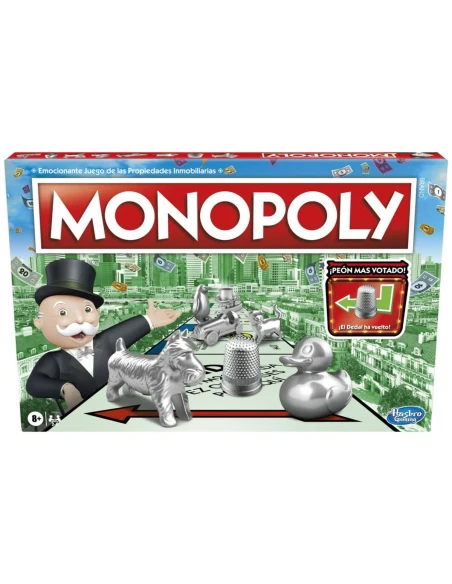 Gioco da Tavolo Hasbro Monopoly Clasico Madrid ES