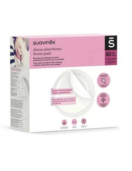 Breast Pads Suavinex (60 Units)