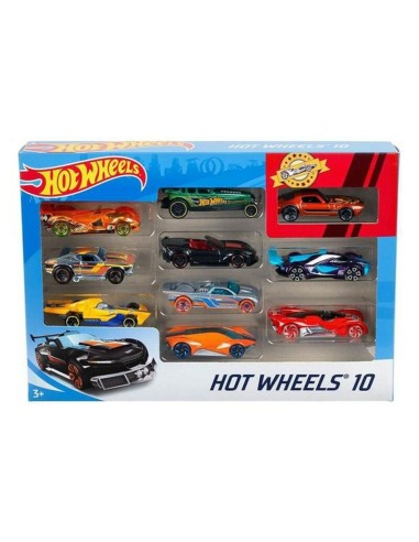 Spielset Fahrzeuge Hot Wheels Metall (10 Pcs)