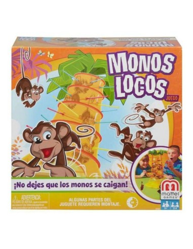 Board game Monos Locos Mattel 52563