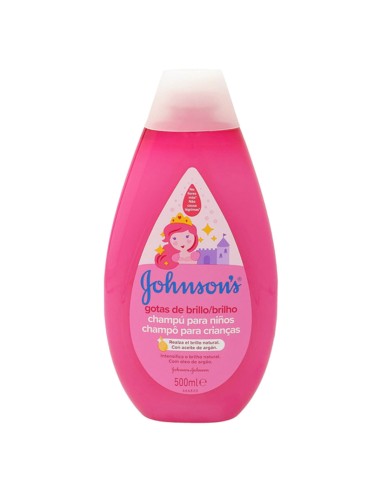 Shampoo BABY gotas de brillo Johnson's 9437600 (500 ml) 500 ml