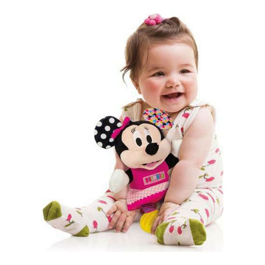 Rattle Minnie Mouse 17164.4 Texture Teether for Babies 18 x 28 x 11 cm