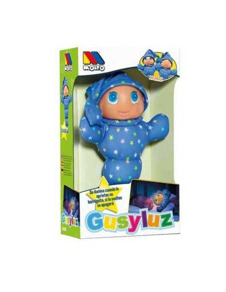 Fluffy toy Gusy Luz Moltó 385 Blue Pink Green Multicolour PVC (33 cm)