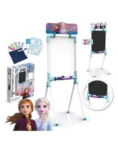 Lavagna 2 in 1 Frozen 2 Chicos (12 pcs) (37 x 32 x 98 cm)