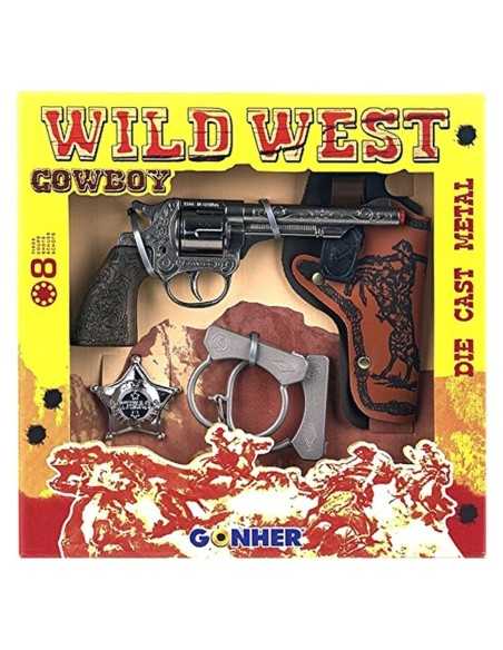 Wilder Westen Pistolen-Set Gonher 157/0 (5 pcs)