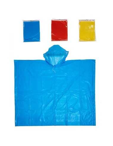 Waterproof Poncho with Hood 110 x 87 cm Children's