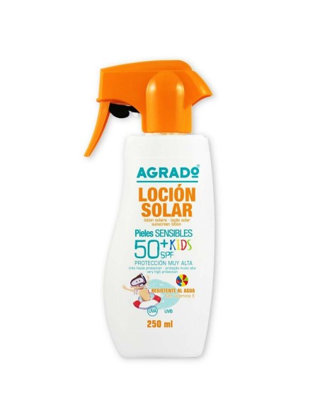 Sunscreen for Children Agrado Children's SPF 50+ 250 ml