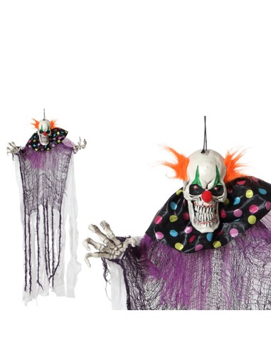 Hanging Clown Halloween 66673 (120 x 80 x 10 cm) 120 x 80 x 10 cm