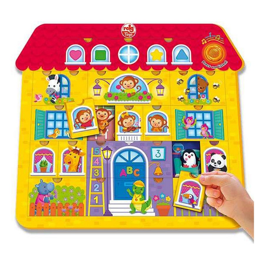 Puzzle Reig Constructor House Musikalisch 21 Stücke 17 x 37 x 41,5 cm