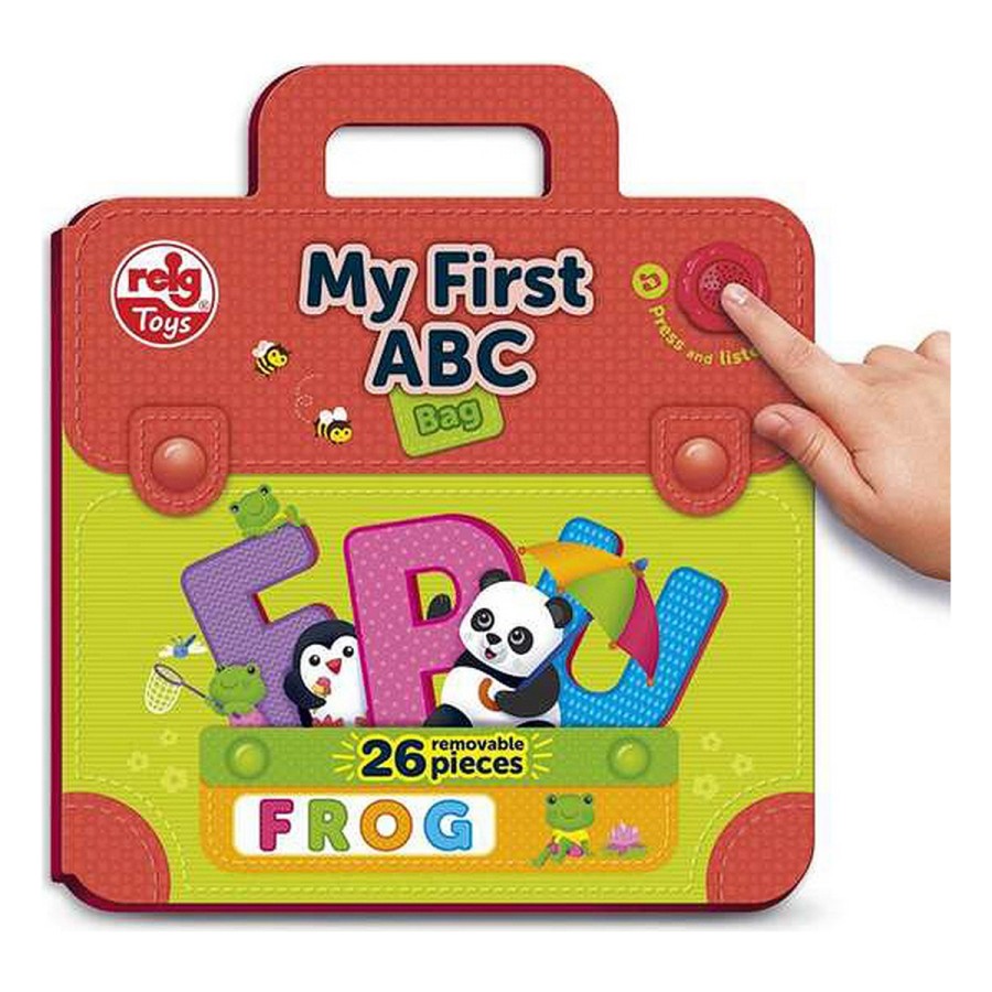 Pädagogisches Spielzeug Reig Handtasche Zahlen 18 Stücke Alphabet