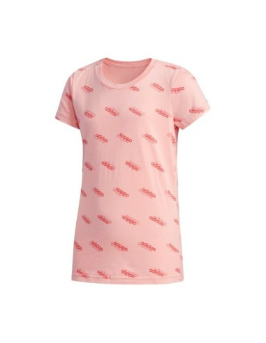 Maglia a Maniche Corte per Bambini Adidas YG FAV T Rosa