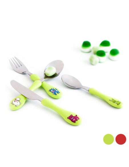 Cutlery set Amefa Enfant Metal Bicoloured