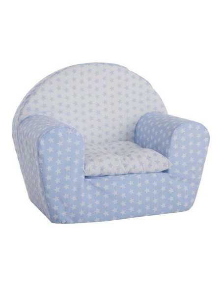 Poltrona per Bambini Azzurro Acrilico 44 x 34 x 53 cm