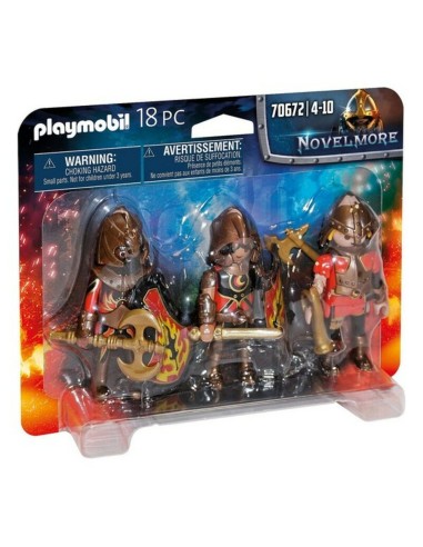 Set di Cifre Novelmore Fire Knigths Playmobil 70672 (18 pcs)