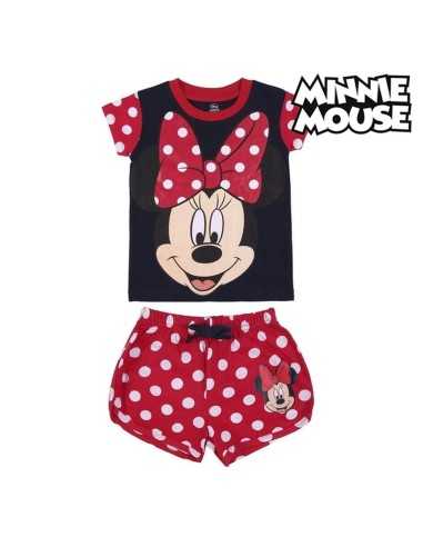 Schlafanzug Für Kinder Minnie Mouse Rot