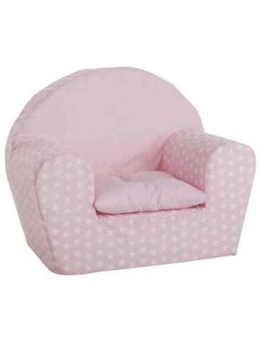 Fauteuil pour enfant 42073 Rose Acrylique 44 x 34 x 53 cm