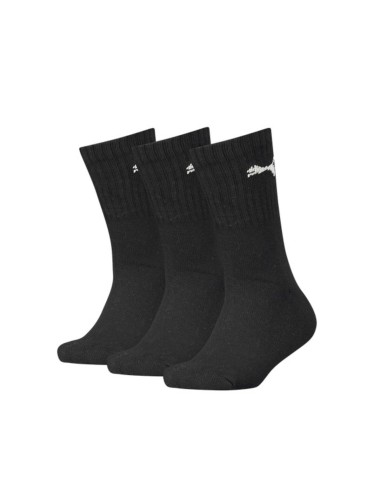 Sportsocken Puma 100000965 001 Schwarz Für Kinder (3 uds)