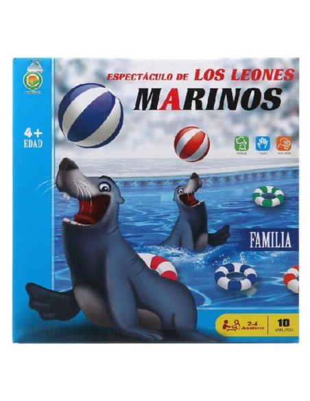 Gioco Educativo Sea lion show Azzurro (27 x 27 cm)