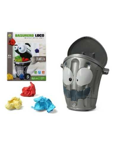 Gioco Educativo Crazy garbage man Grigio (27 x 21 cm)