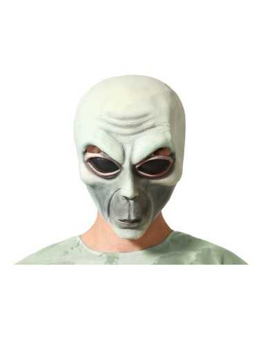 Masque Halloween Alien Vert