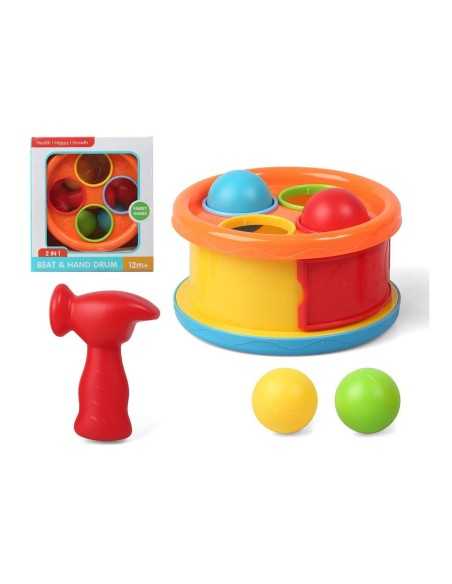 Gioco Educativo Prima Infanzia Beat & Hand Drum Plastica (20 x 18,5 cm)